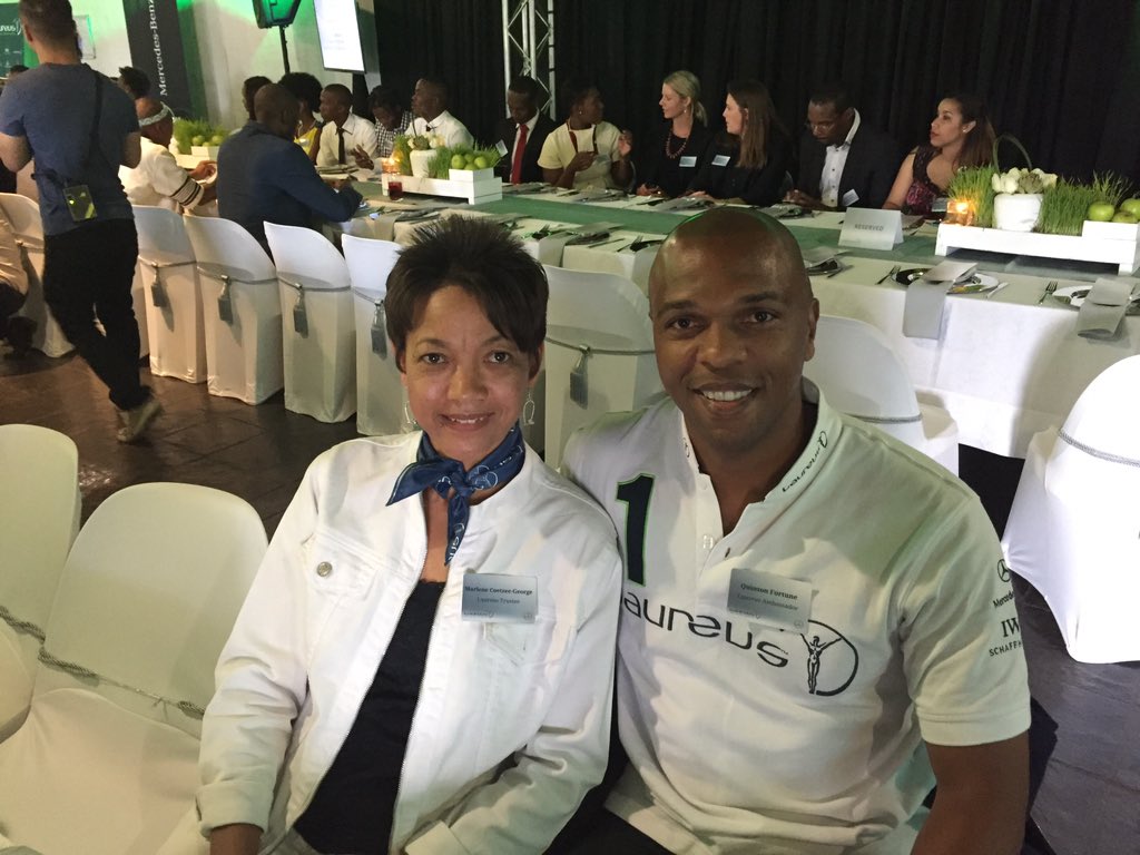 Moments of inspiration with Quinton Fortune <a href="/LaureusYES/">Laureus YES</a>, jaw dropping stories - totally blessed just to be here.