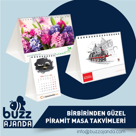 Buzz Ajanda, Piramit Takvim Kaliteli üretim, gününde teslim. Şirket ve markalara özel ow.ly/UPPJl