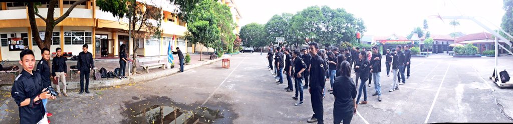 Upacara serah terima jabatan dan pelantikan HMG ITN MALANG masa bhakti 2015-2016