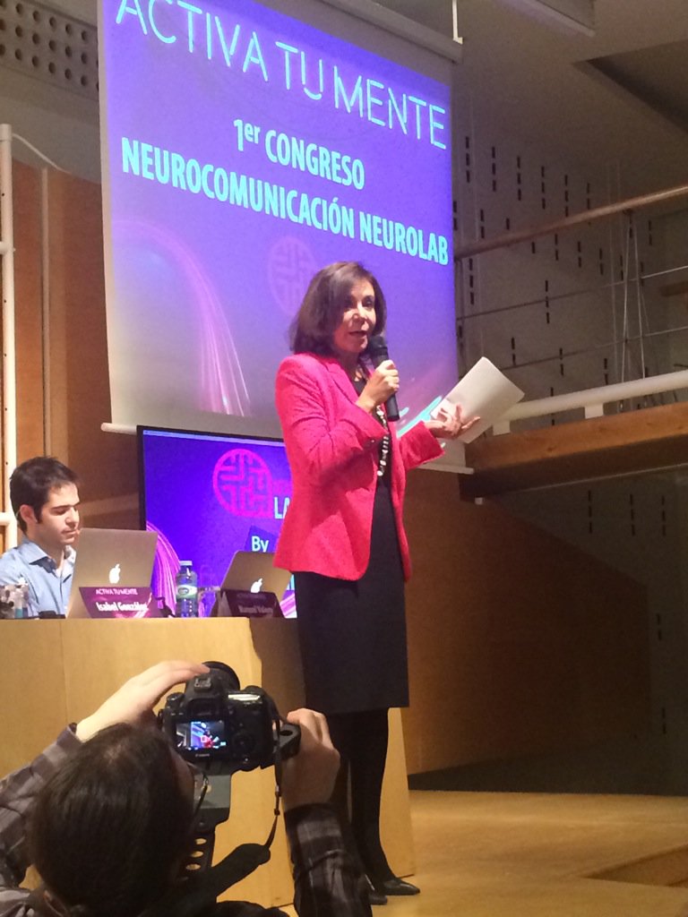 1er Congreso #neurocomunicacion #neurolab <a href="/Fiverooms/">Fiverooms</a> enhorabuena!