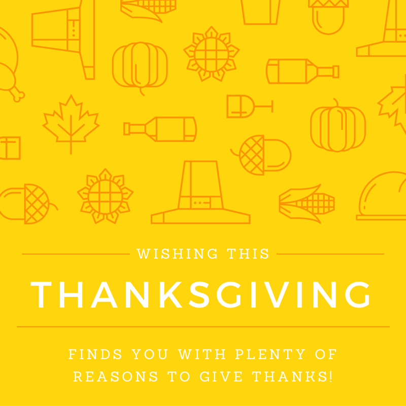 Happy Thanksgiving from The Little Door Family to yours!