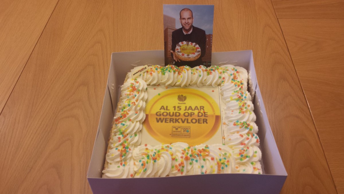 Vitamines &amp; mineralen voor 15 jaar mooie samenwerking! Topsporters op weg naar de arbeidsmarkt! Dank!