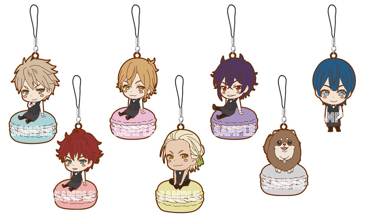 エイベックス公式アニメ通販 アニミュゥモ على تويتر Dancewithdevils マカロンに乗ったキャラクター達のスイーツモチーフのラバスト販売中 Dvdbdも特典 描き下ろしアクリルチャーム 付で販売中 T Co G0nm0gitot ダンデビ T Co D40n3vizrp
