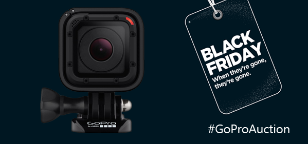 currys's tweet photo. Auction 10: @GoPro Session. Guess the secret price btwn £1- £124.99 & bid with #GoProAuction https://t.co/Wn3B9wYqed https://t.co/6jDT3FrcnE