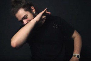slyde's tweet photo. It Took Post Malone 4 Tries to Get His Dab Right in “White Iverson” https://t.co/EkKTCB7Yi6 https://t.co/MIZYvOupoh