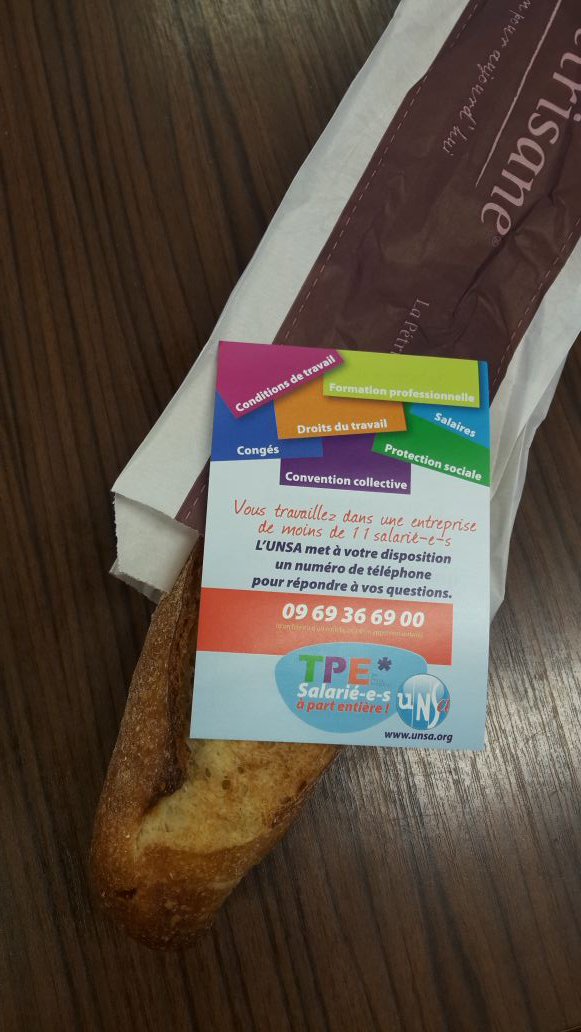 maelaure42's tweet photo. @SEUnsa42 @DominiqueFurnon @EmilieTrigo
J'ai donné mon premier tract ! #objectif8% #enéchangedunebaguette https://t.co/pNEHqATsEH