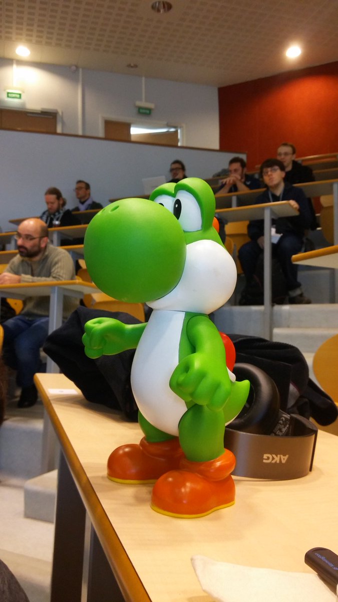 IvanDalmet's tweet image. Nous sur la track web on a Yoshi #nah  #codeurs2015