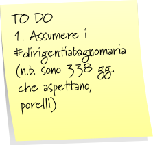 ChiaraFabrizi3's tweet photo. Buondì Min.@mariannamadia! I #dirigentiabagnomaria si augurano che questo sia il to do della giornata @mariabarila https://t.co/ioyPoDr4Ob