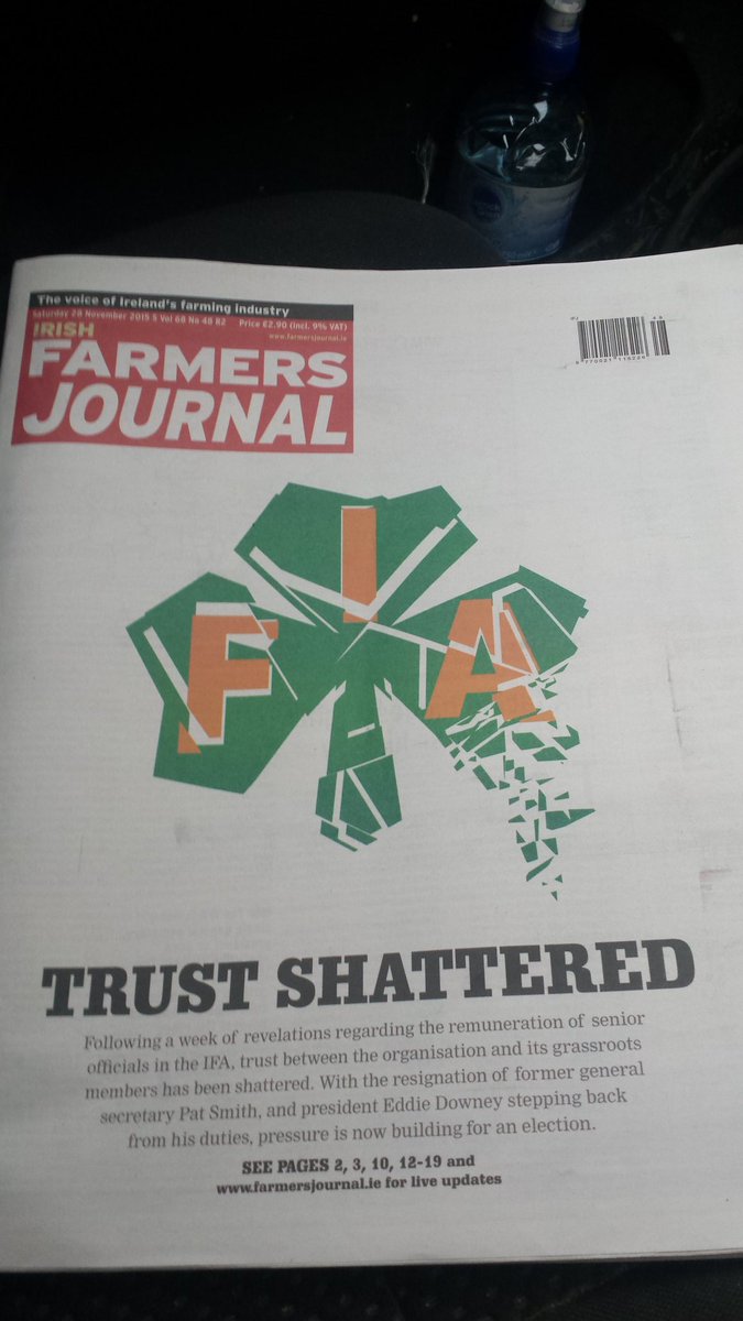 Great headline #irishfarmersjournal.... and very true #IFA #IFAgate