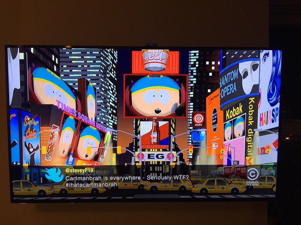 HikeTheGamer's tweet photo. Watching #cartmanbra 😋 https://t.co/RZEHwbGi6U
