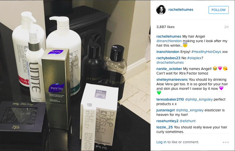 GoldClassHair's tweet photo. We spy our new #pHBalancer in amongst @RochelleHumes winter hair care kit from @InanchLondon https://t.co/QNLhxOZsIq https://t.co/2zzEP6lNFl
