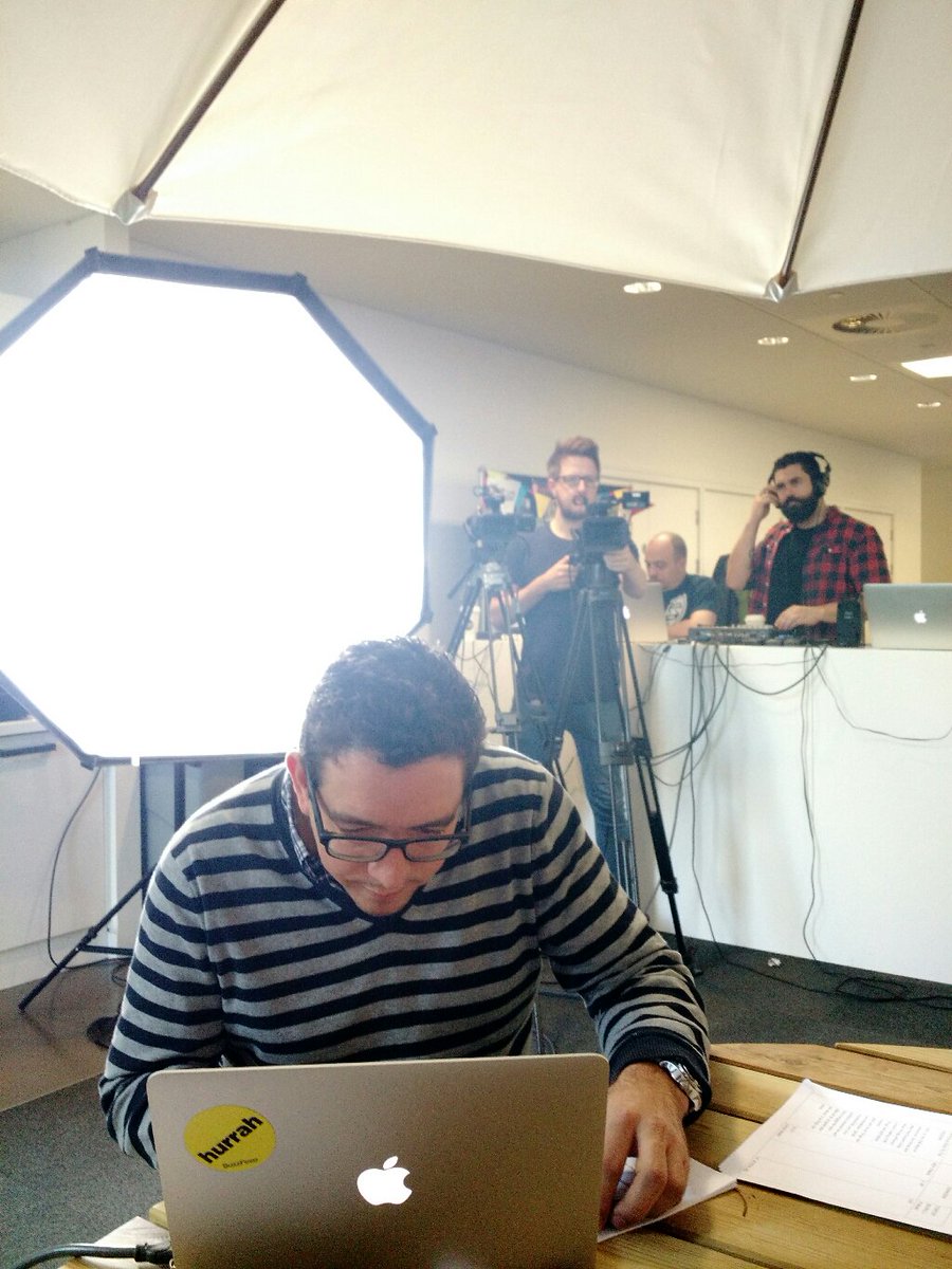 DannyWhatmough's tweet photo. We are live on Weber Shandwick TV in just 9 minutes.... #osbeyond https://t.co/jEqY28lVe3