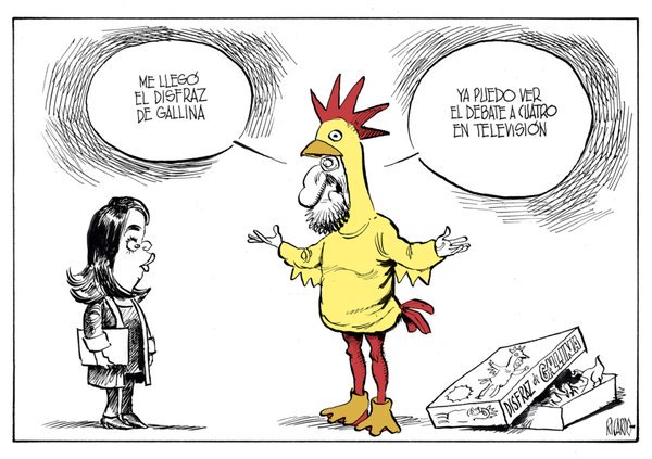 op_gallina's tweet photo. La #operaciongallina es imparable. Mis pollitos ya han llegado a @elmundoes #RajoyGallina ¡No te librarás! https://t.co/cySFb7fquA
