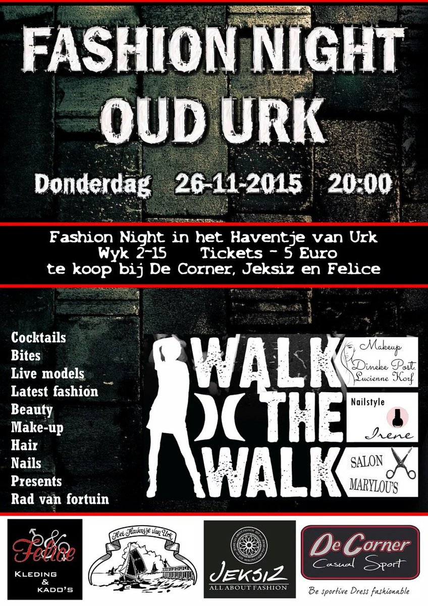 Vanavond Fashion Night in <a href="/tHaventje/">Het Haventje van Urk</a> ? Dan zijn de heren welkom in <a href="/havenzicht_urk/">Grand Pub</a> &amp; <a href="/DicksPubUrk/">Dick's Pub Urk</a> #gezelligborrelen