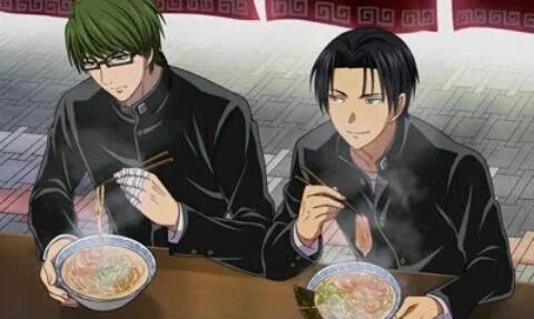 rt_midotaka's tweet photo. find someone who looks at you the way Takao looks at Midorima https://t.co/mQ739735ic