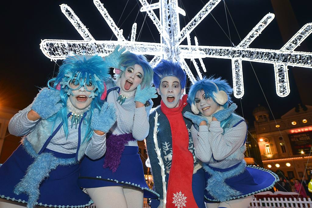 hopestltd's tweet photo. Jack Frost &amp; the Sprites. Liverpool tonight! @familyarts1 @LpoolBIDcompany @_OpenCulture @CultureLPool https://t.co/sep7YB2dzR