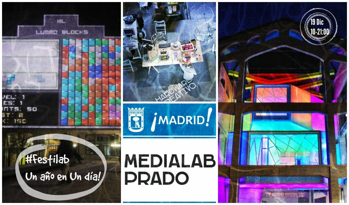 nsantana12's tweet image. #Medialabprado estará de fiesta! te apuntas?? entrada gratuita! #festilab bit.ly/1Nd9q4A
