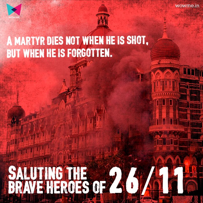 wowmein's tweet photo. #MumbaiAttacks #2611 
Remembering those brave hearts who lost their lives! RIP https://t.co/5B3rsi2K1o