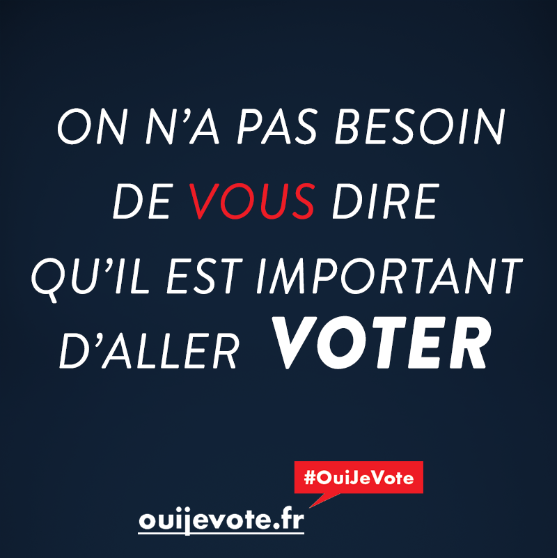 gouvernementFR's tweet photo. #Regionales2015 Les 6 &amp; 13 décembre, on n'a pas besoin de vous dire qu'il est important d'aller voter... #OuiJeVote https://t.co/F0B2gU2yiT