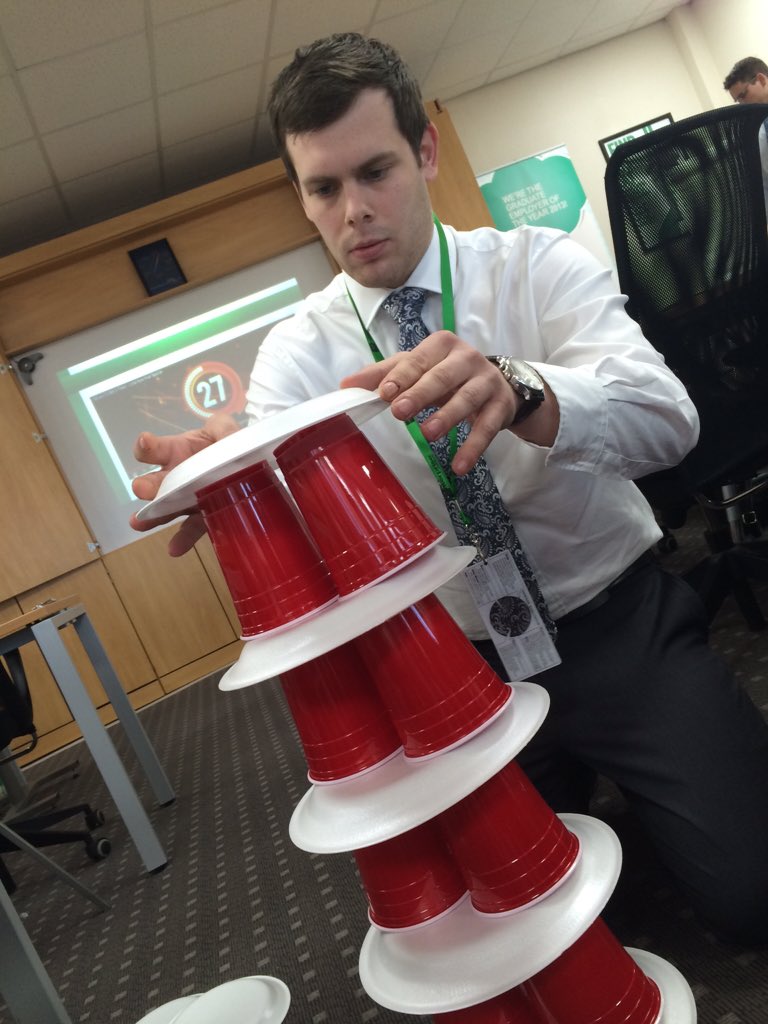 sc99talent's tweet photo. #NHO #eracscotland start the day off with an intense round of #stackattack 😂 #s4s &amp; #theEclass take a joint win 🏆🏆 https://t.co/DZmGVniWJc