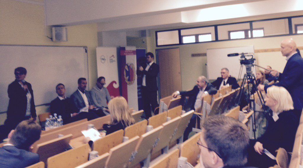 BSRSecure's tweet photo. We are holding a mock-press conference in which the groups face tough questions on their #crisismanagement #BLP2015 https://t.co/BKZUuWvNqG