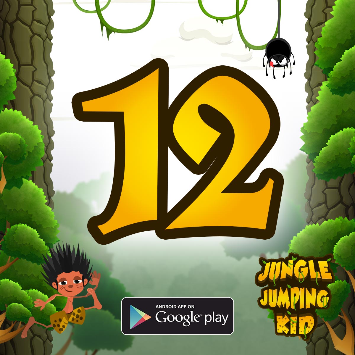 JJKgame's tweet photo. Only 12 days for this challenge!
#junglejumpingkid #infiniterunninggame #endlessrunninggame #mobilegame #androidgame https://t.co/pPYnplhL0A