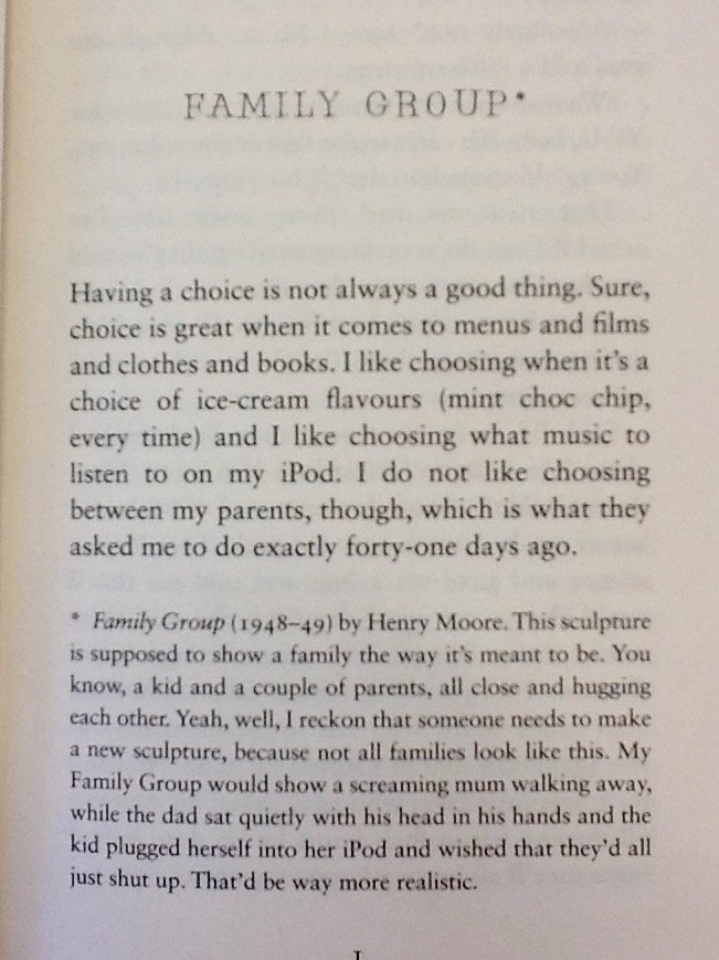 LibraryIVC's tweet image. First chapter of Five Things They Never Told Me @westcottwriter #HenryMoore #familygroup