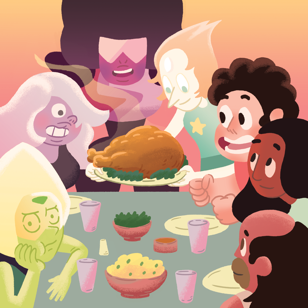 We're so thankful for all of our amazing fans! What are you thankful for? #Thanksgiving #StevenUniverse