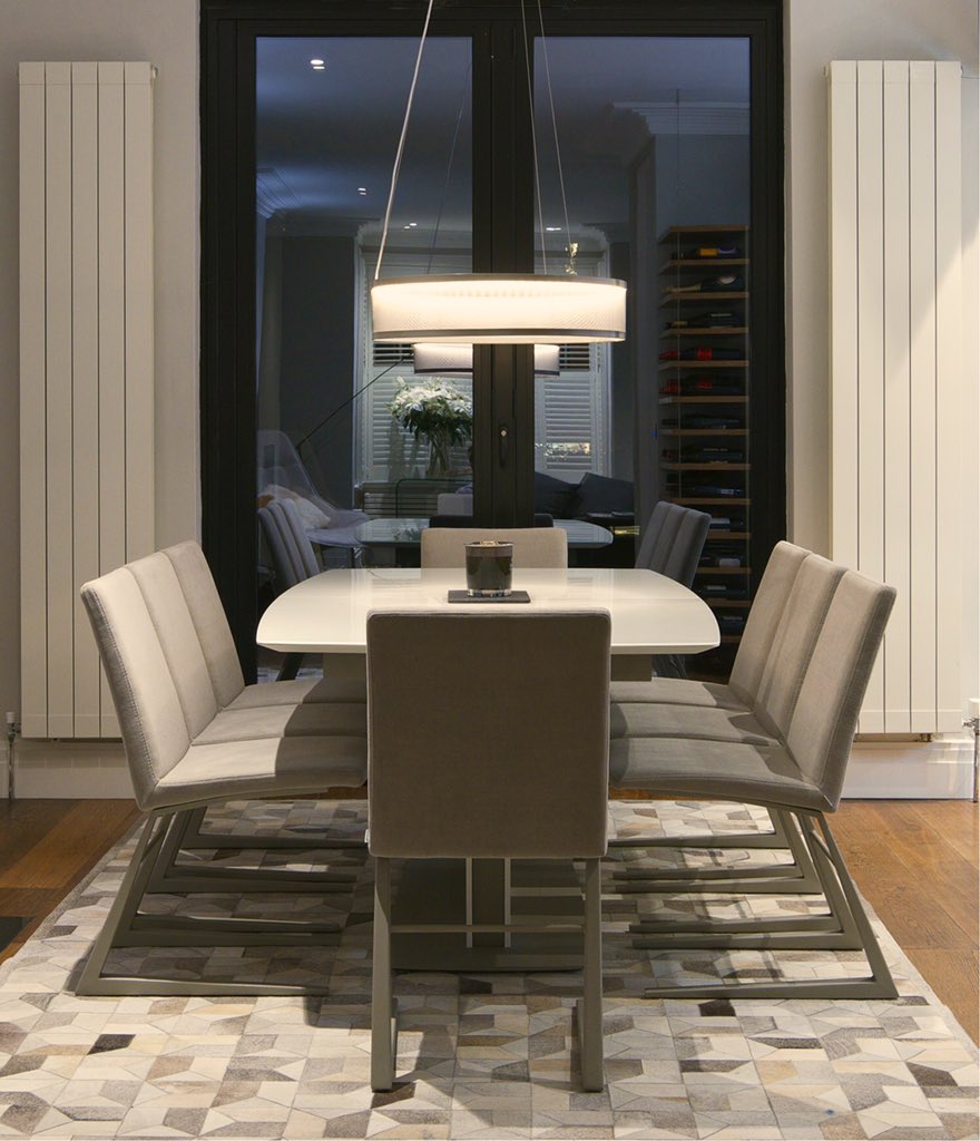designedbylight's tweet photo. Our Silver Titian #pendant light looking stunning over a dining table #lighting #lightingdesign https://t.co/Q2AjoyqK3K
