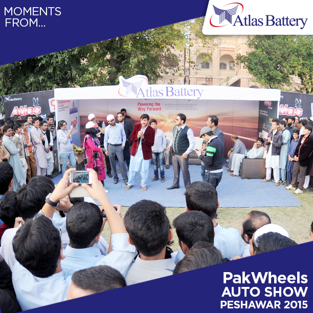 AtlasBattery's tweet photo. A glimpse from our talent show at @PakWheels #Autoshow2015, #Peshawar.
#Atlasbattery #Pakistan #Car #Technology https://t.co/MiWdw9msIK