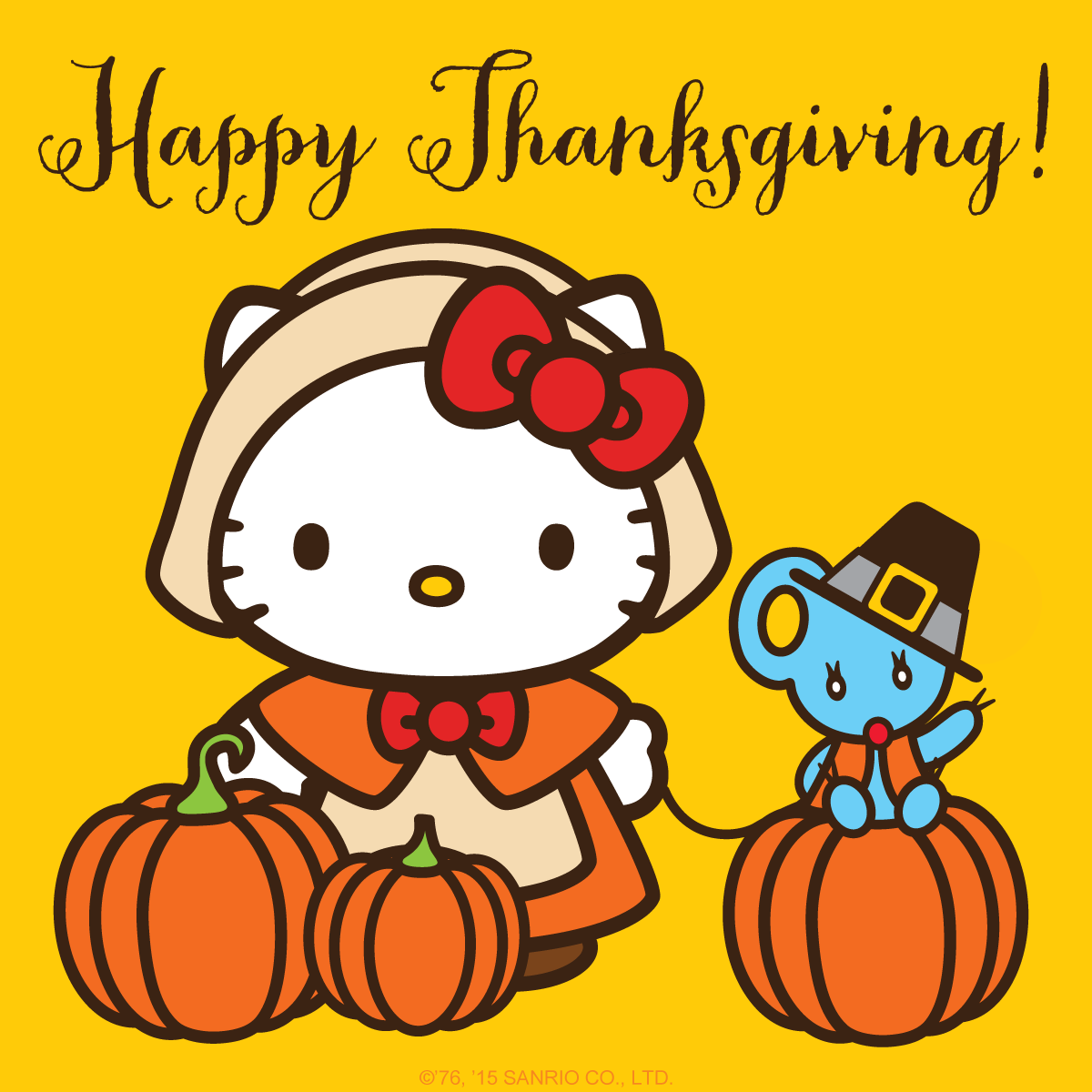 hello kitty thanksgiving