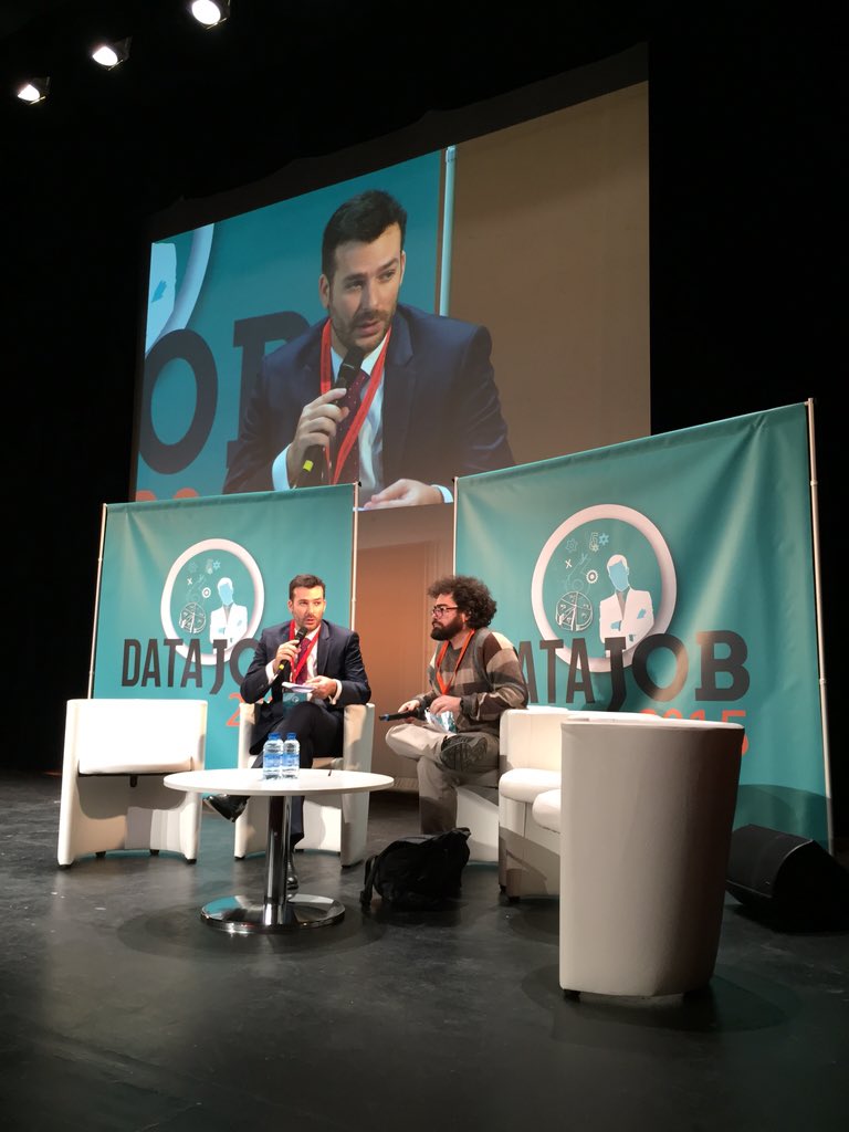 datajobparis's tweet photo. Entretien avec Jérémie Zimmermann @jerezim à #DataJob2015 Co-fondateur de la Quadrature du Net @laquadrature https://t.co/Ycc42JNN9p