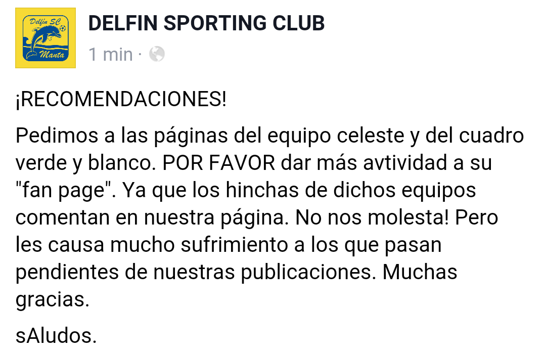 CheoGomez's tweet photo. El CM del @DelfinSC trolleando a CM de los otros equipos manabas 😂😂😂 https://t.co/G1rujT2Pwg