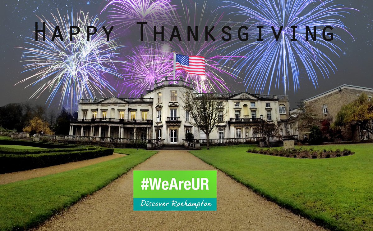 RoehamptonUni's tweet photo. #HappyThanksgiving to all of our American students and staff, past, present and future!  #WeAreUR https://t.co/NYMFvrtrpZ