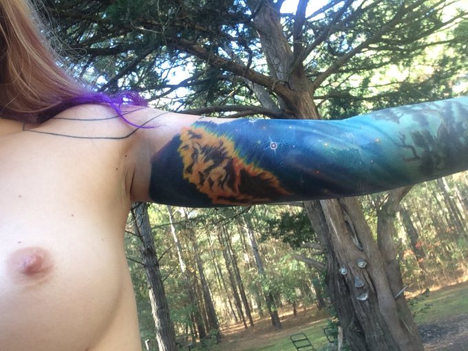 A nebula is being born ~ Tattoo progress ~ 🎨💉☄ https://t.co/1bHuOvS3BM