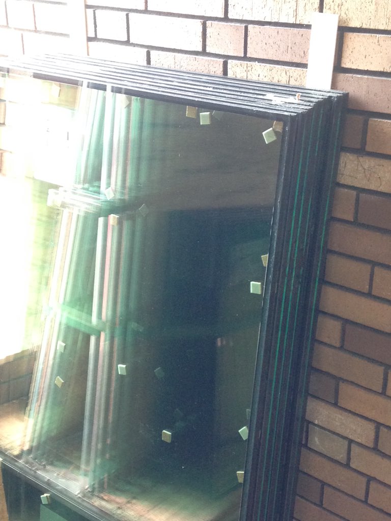 MrHamOnt's tweet photo. New windows at Sherwood!
Laminated thermal panes with a swiggle seal! No aluminum spacers here! #WindowNerd https://t.co/qwfF7JPlxh