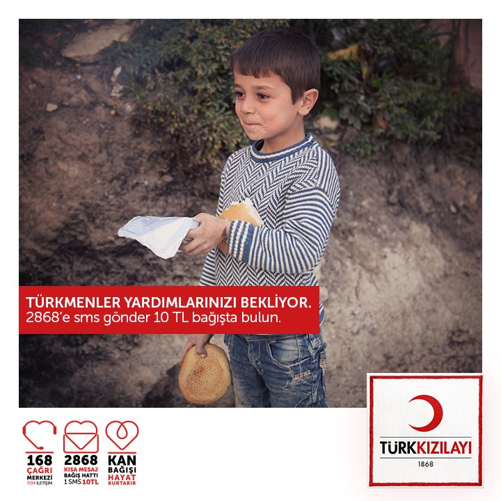 Bir çocuğun gülüşü, her şeye bedel! Türkmen yazıp 2868 'e SMS göndererek siz de onların yüzünü güldürebilirsiniz.