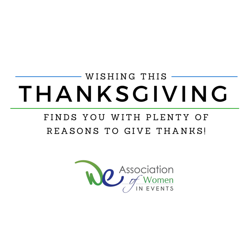 AWEwomen's tweet photo. Happy Thanksgiving, #AWEwomen! https://t.co/ZD4vuCnuiP