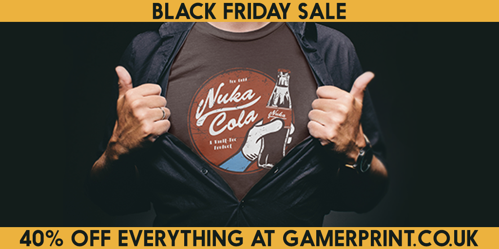 GamerPrint's tweet image. There’s only one hour left to grab a bargain before our #BlackFriday #sale ends! goo.gl/6awh8k