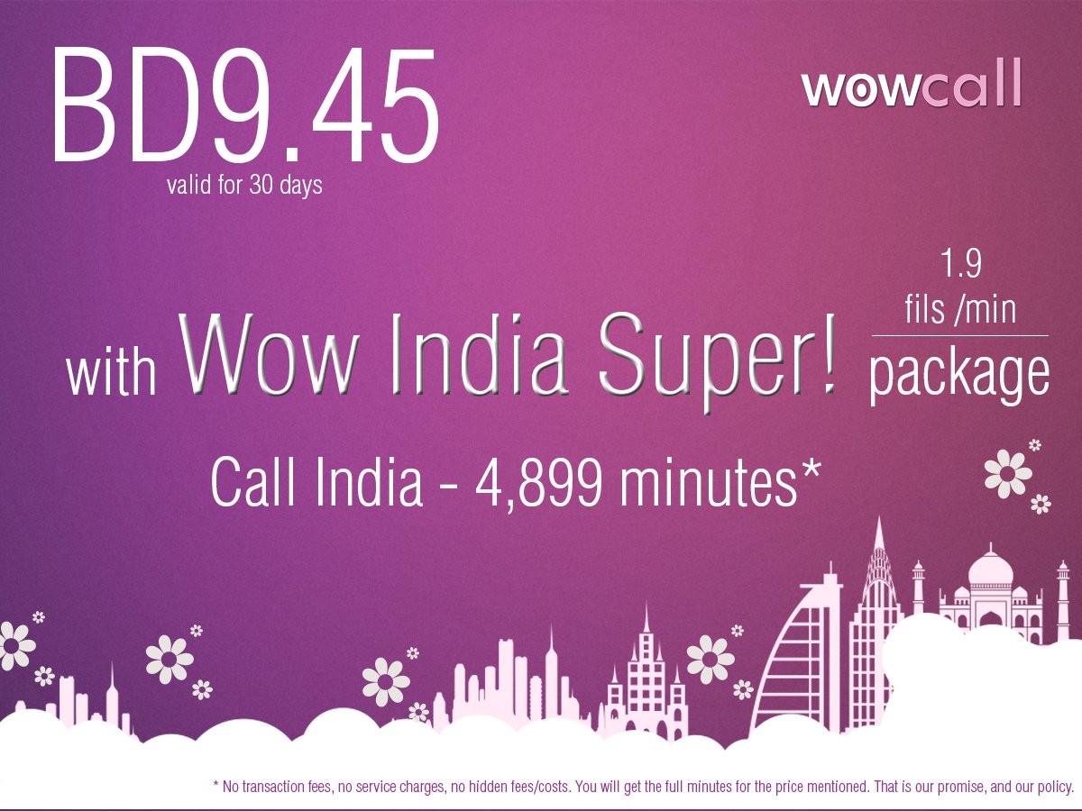 MyWowCall's tweet photo. Special offer to India #wowcall #savemoney #callindia #expatlife https://t.co/HbMdrZ5Jzl