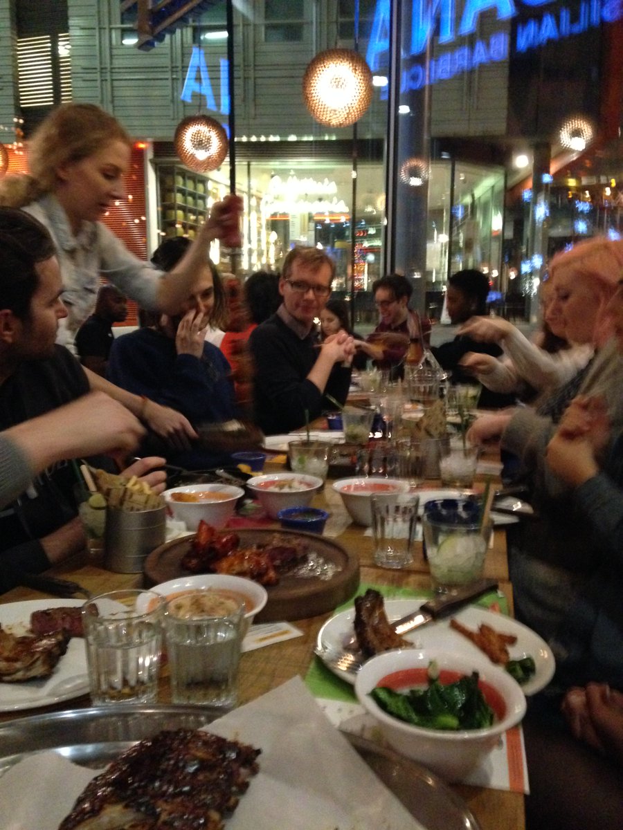 everywheretales's tweet photo. Great night @TimeOutLondon bloggers @cabana_brasil last night. Thanks for hosting us. https://t.co/O8vdp0QCtu
