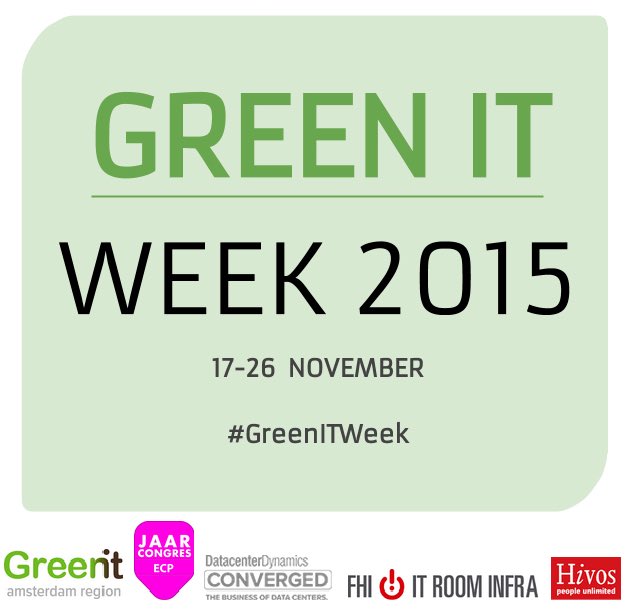 GreenITAms's tweet photo. Laatste dag van de #GreenITWeek 2015. Super mooi geweest! https://t.co/riib5hRuNS