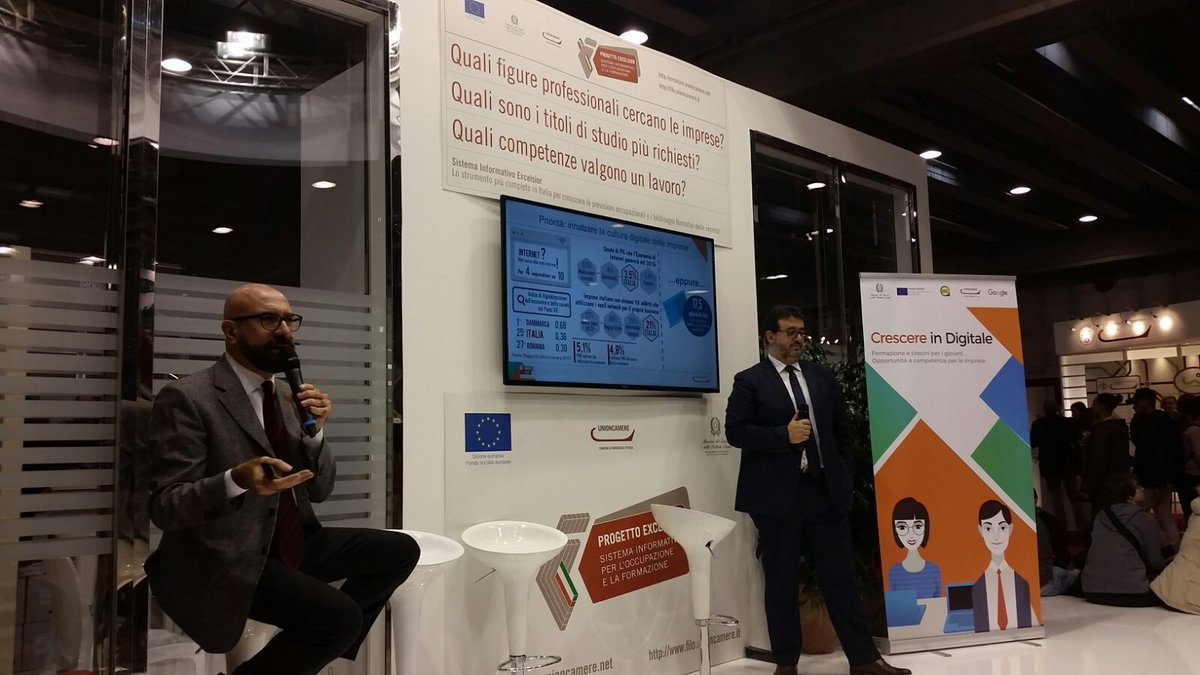 SIE_Unioncamere's tweet photo. #Crescereindigitale è rivolto ai giovani per capire come il #digitale sia un'opportunità lavorativa
#JobUnioncamere https://t.co/cc1CebLGuZ