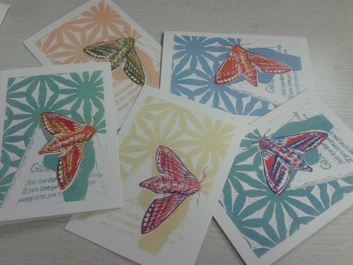 Greetings Cards printed Digitally on 100% Recycled Card. Not too late for Christmas Cards. #Vincnetpress #dorkingbiz