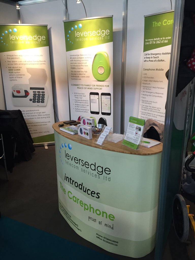 thecarephone's tweet photo. Busy busy at @TheOTShow today with our partners @LeversedgeTS If you're here, come see us on stand H92 #OT #telecare https://t.co/piCM71ZA8i