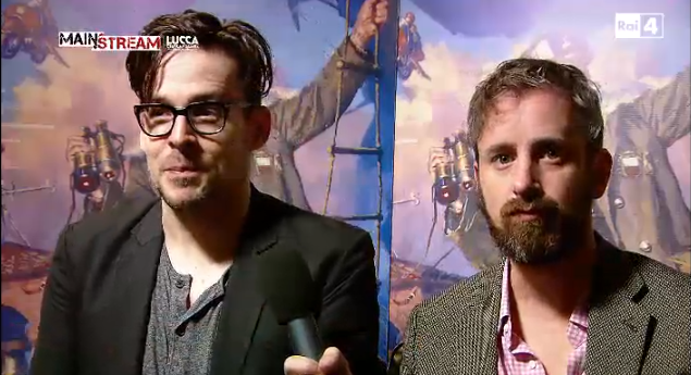 RaiQuattro's tweet photo. #MainstreamRai4: esclusiva intervista a #MattFraction e #ChipZdarsky da @LuccaCandG.
https://t.co/CbpFzqc3rS https://t.co/08yckGVjj1