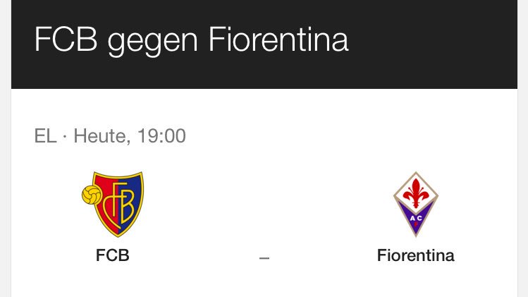 Fc_Basel1's tweet photo. #Matchday #Tipkick zum Heutigen Spiel FCB-ACF ❤️💙
Ich tippe auf 2:1 und ihr? Schreibt es in die Kommis ❤️💙 https://t.co/6bBMnnxbdg