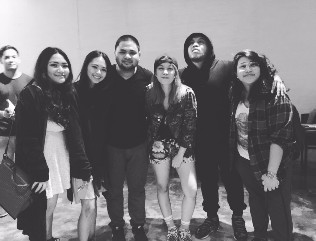 iamdaveylangit's tweet photo. Mini @ElementsCamp batch 4 reunion at @ninebaralc's #Riverchild EP launch tonight! #Elements2013 https://t.co/1sP2KzBhXs