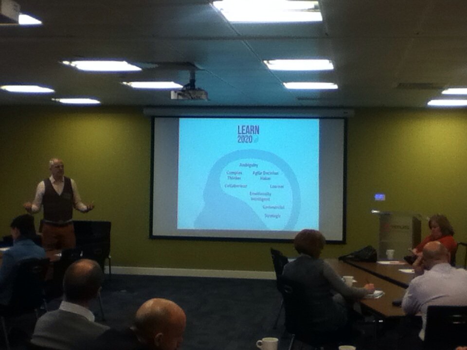 TrainingJournal's tweet image. Some of the different things people have to do in the future #tjawards15 #learn2020