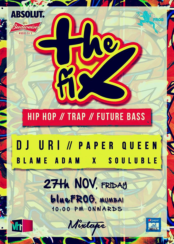Come to <a href="/theblueFROG/">blue FROG</a>  tomorrow for some hip-hop-trappy booty shaking music. <a href="/Mixtapelive/">Mixtape</a>  presents THE FIX.